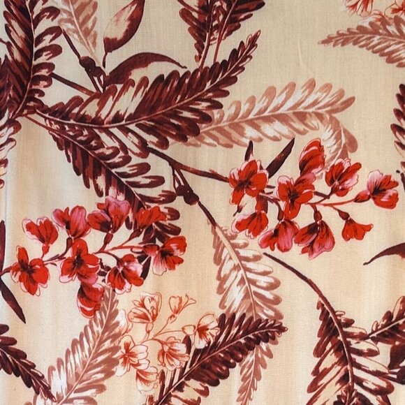 Chemieux SZ 10 Pink Floral Dress Boho Ranch Prairie Vintage Cottage - Picture 8 of 10